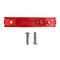 Truck-Lite Led, Red Rectangular, 5 Diode, Marker Clearance Light, Pc, 2 Screw, Fit N Forget M/C, 12V 35375R3 - alternate 1